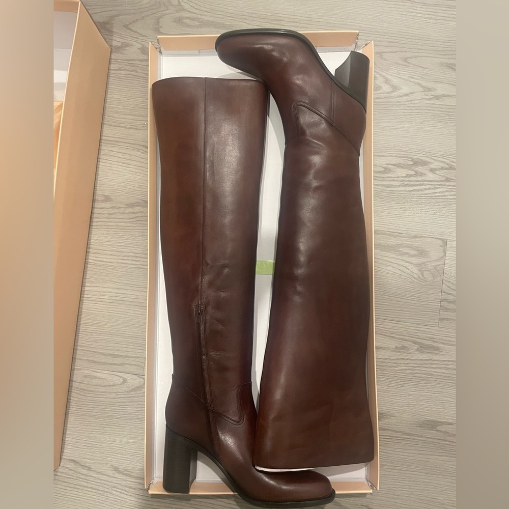 Loeffler Randall Deidre Brown Over the Knee Boots